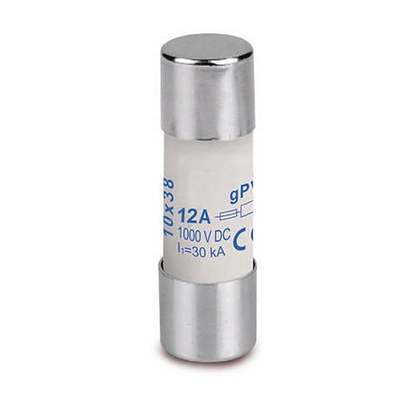 Weidmüller 12A GPV Ceramic Cartridge Fuse, 10 x 38 mm
