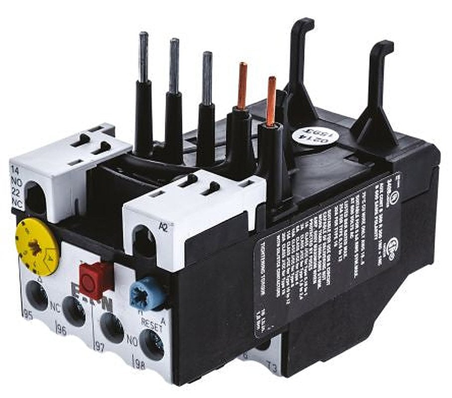 Eaton, ZB Overload Relay 1 NO/1 NC, 4A, 6 A F.L.C, 6A Contact Rating, 6 W, 500V ac