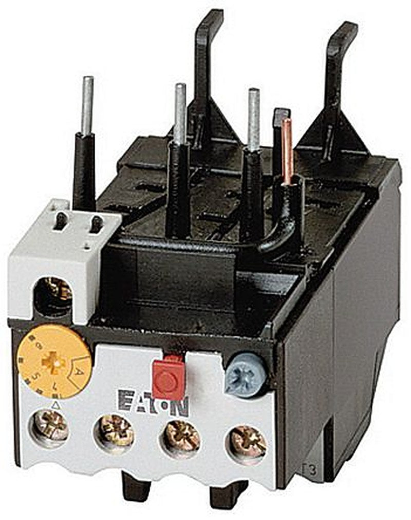 Eaton, ZB Overload Relay 1 NO/1 NC, 2.4A, 4 A F.L.C, 4A Contact Rating, 6 W, 500V ac