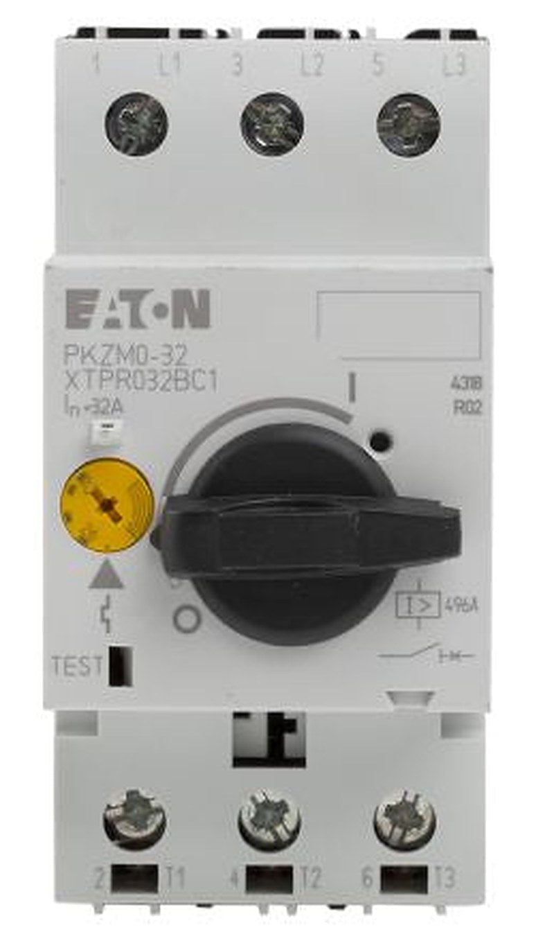 Eaton 25A, 32 A PKZM 0 Motor Protection Circuit Breaker, 690V ac, 55 °C, -25 °C