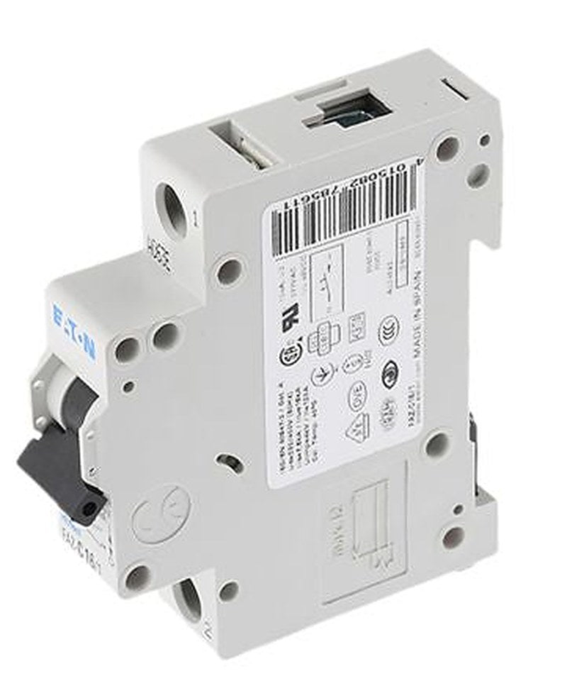 Eaton xEffect xEffect Miniature Circuit Breaker, 1-Pole, 16A, Type C, 230V ac AC, 48 V dc DC, 15 kA Breaking Capacity