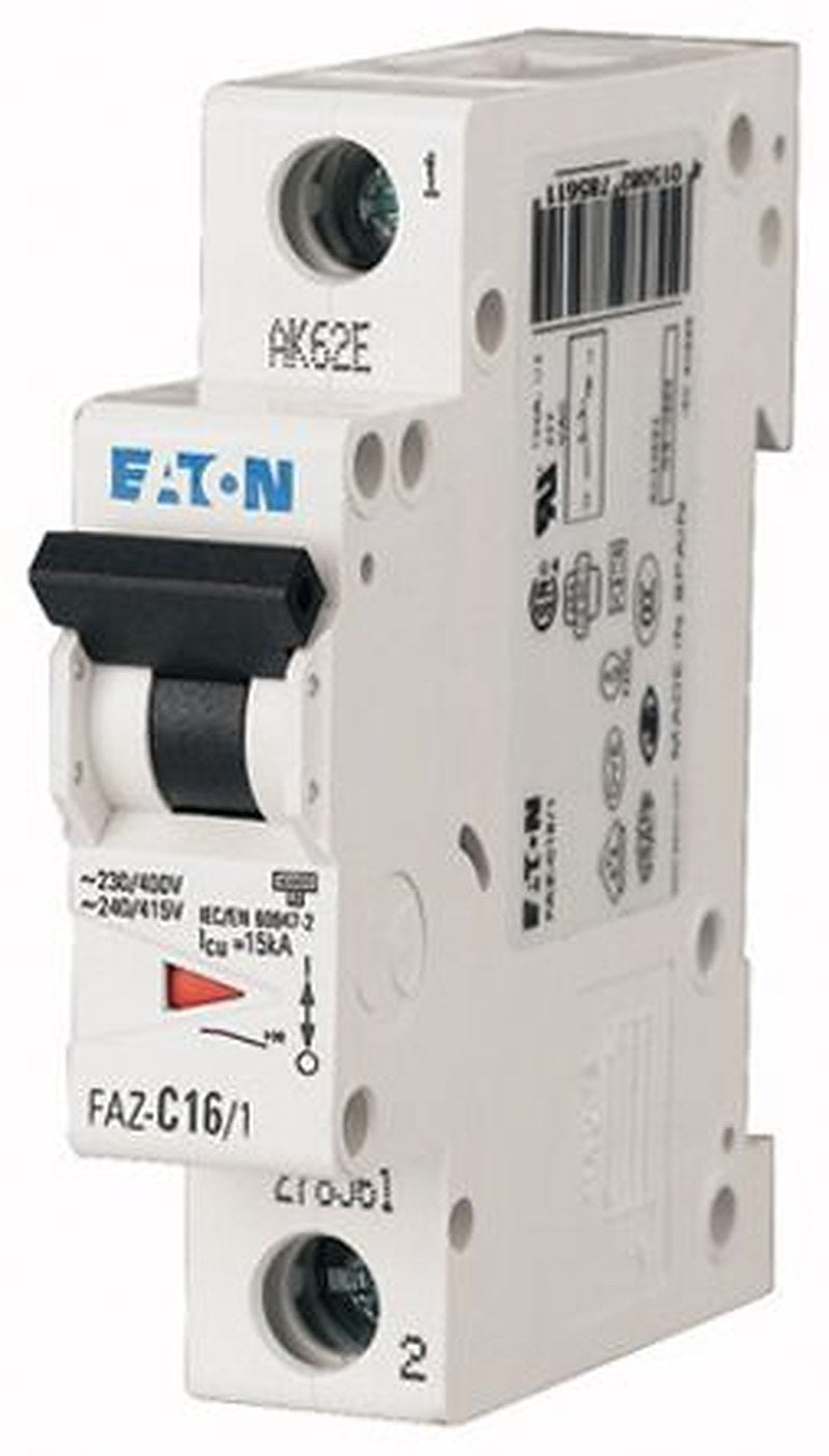 Eaton xEffect xEffect Miniature Circuit Breaker, 1-Pole, 20A, Type S, 230V ac AC, 10 kA Breaking Capacity