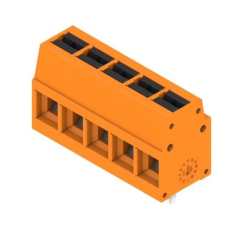 Weidmüller 2786560000 Series PCB Terminal Block, 5-Contact, 5 mm Pitch, 1 Row