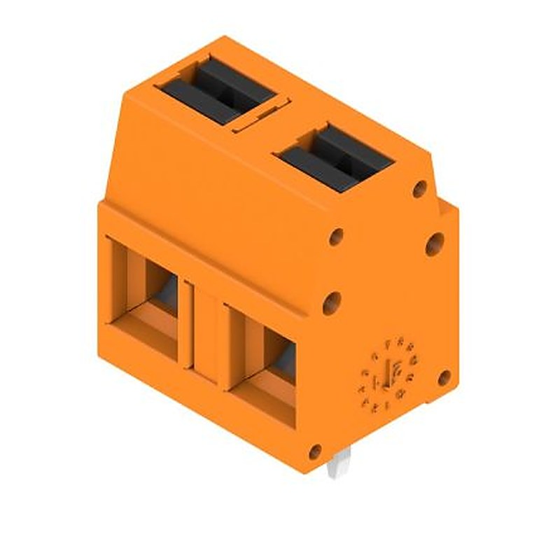 Weidmüller 2787570000 Series PCB Terminal Block, 2-Contact, 7.5 mm Pitch, Push-in, 1 Row