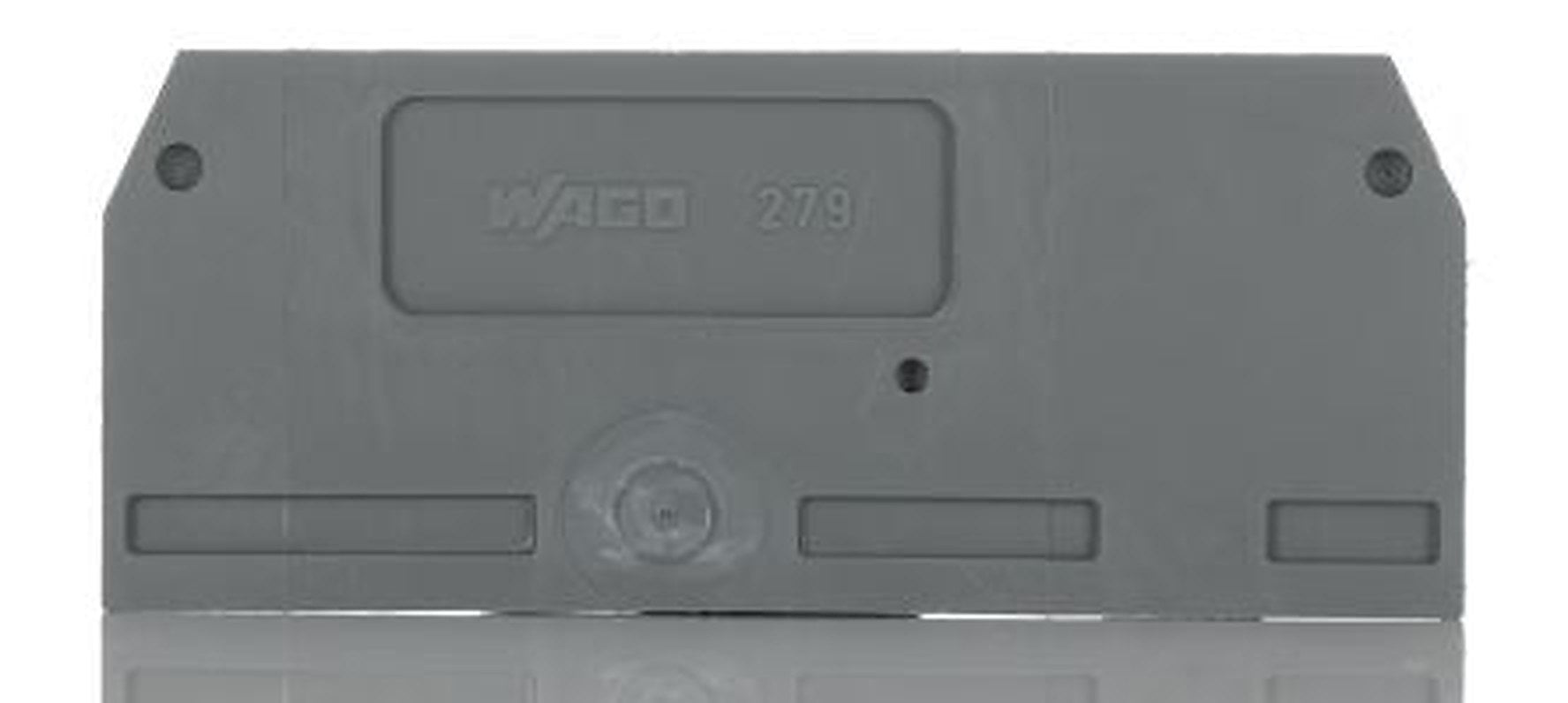 WAGO 279 Series End & Intermediate Plate for Use with 279 Series Terminal Blocks