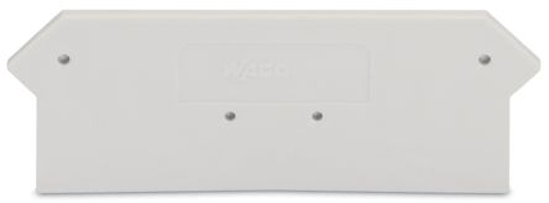 WAGO 279 Series End & Intermediate Plate for Use with Rail Mount Terminal Blocks