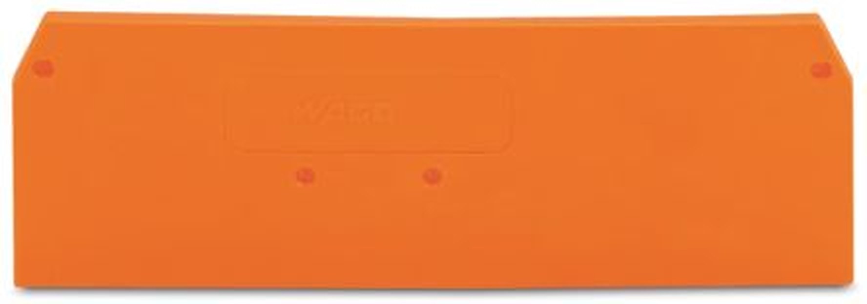 WAGO 279 Series End & Intermediate Plate for Use with Rail Mount Terminal Blocks