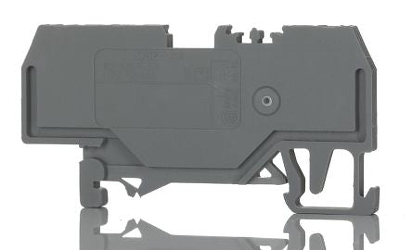 WAGO 279-681 279 Series Feed Through Terminal Block Grey, 1.5mm², 1-Level, Cage Clamp