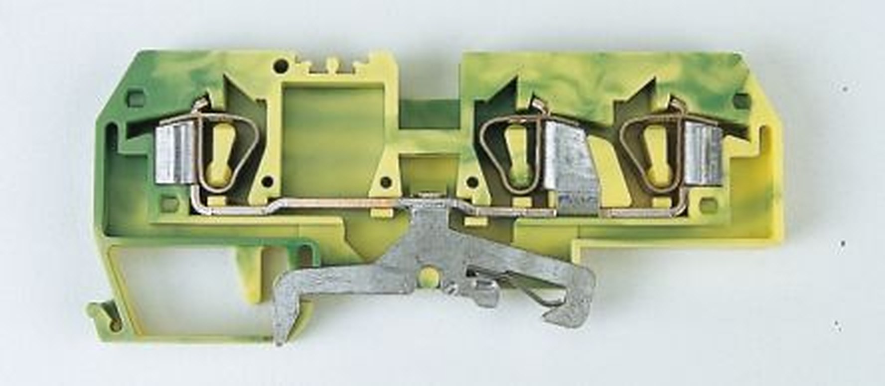 WAGO 279-687 279 Series Earth Terminal Block Yellow, Green, 1.5mm², 1-Level, Cage Clamp