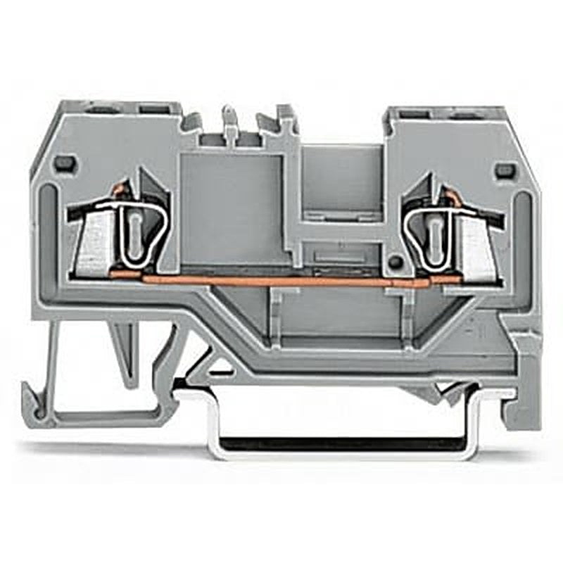 WAGO 279-901-1 279 Series Terminal Block Grey, 1.5mm², 1-Level, Cage Clamp