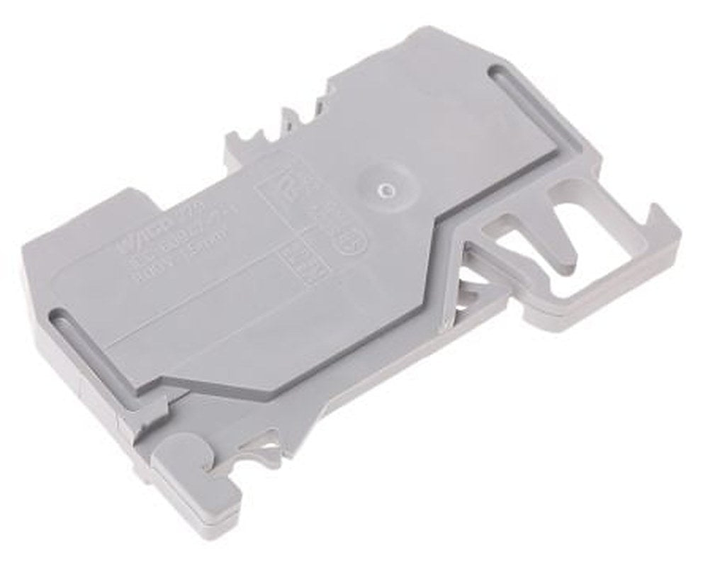 WAGO 279-901 279 Series Feed Through Terminal Block Grey, 1.5mm², 1-Level, Cage Clamp