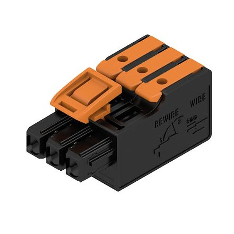 Weidmüller Female PCB Connector Housing, 5 mm Pitch, 3 Way, 1 Row Straight