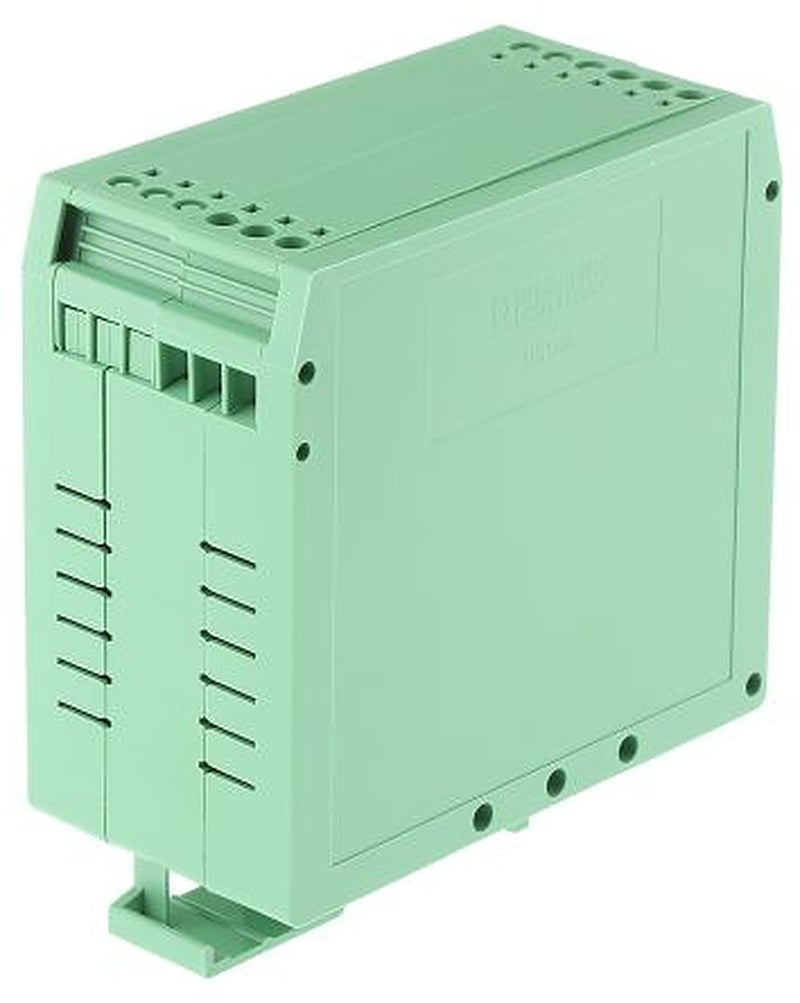 Phoenix Contact Electronic Housing Enclosure Type UEGM 40/1 Series, Polyamide 85.5 mm 79 mm DIN Rail Enclosure 40mm
