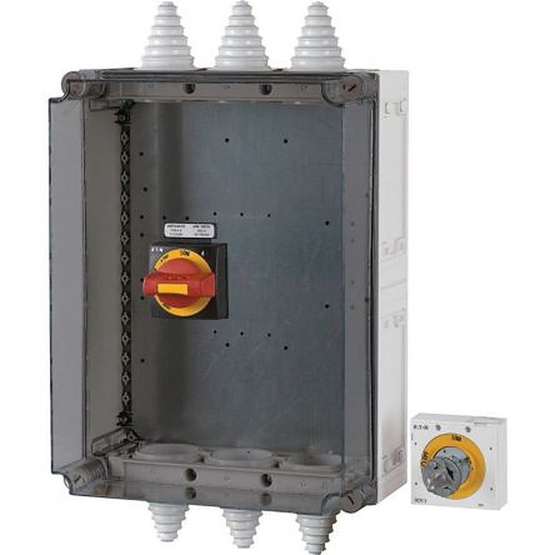 Eaton xEnergy Safety Ci Series Red, Yellow Plastic General Purpose Enclosure, IP65 500 mm, 225 mm, 375 mm