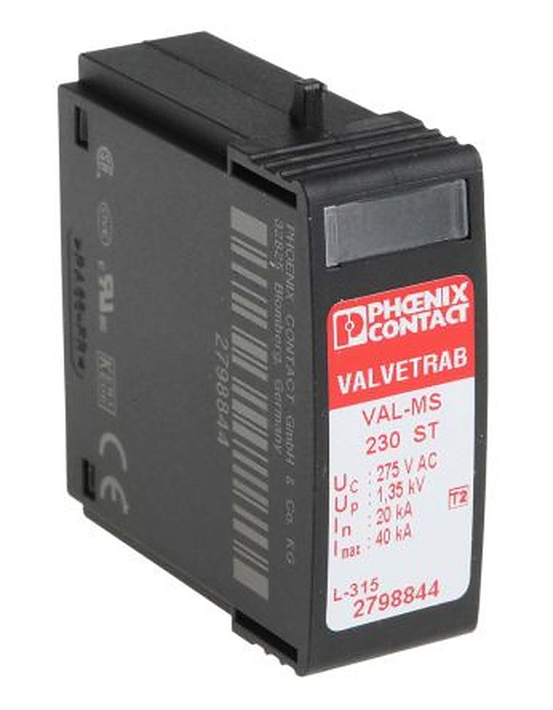 Phoenix Contact Surge Protector, 40 kA, DIN Rail