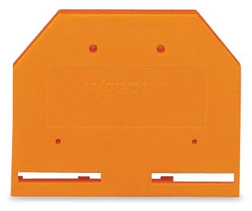 WAGO 280 Series End & Intermediate Plate for Use with Rail Mount Terminal Blocks
