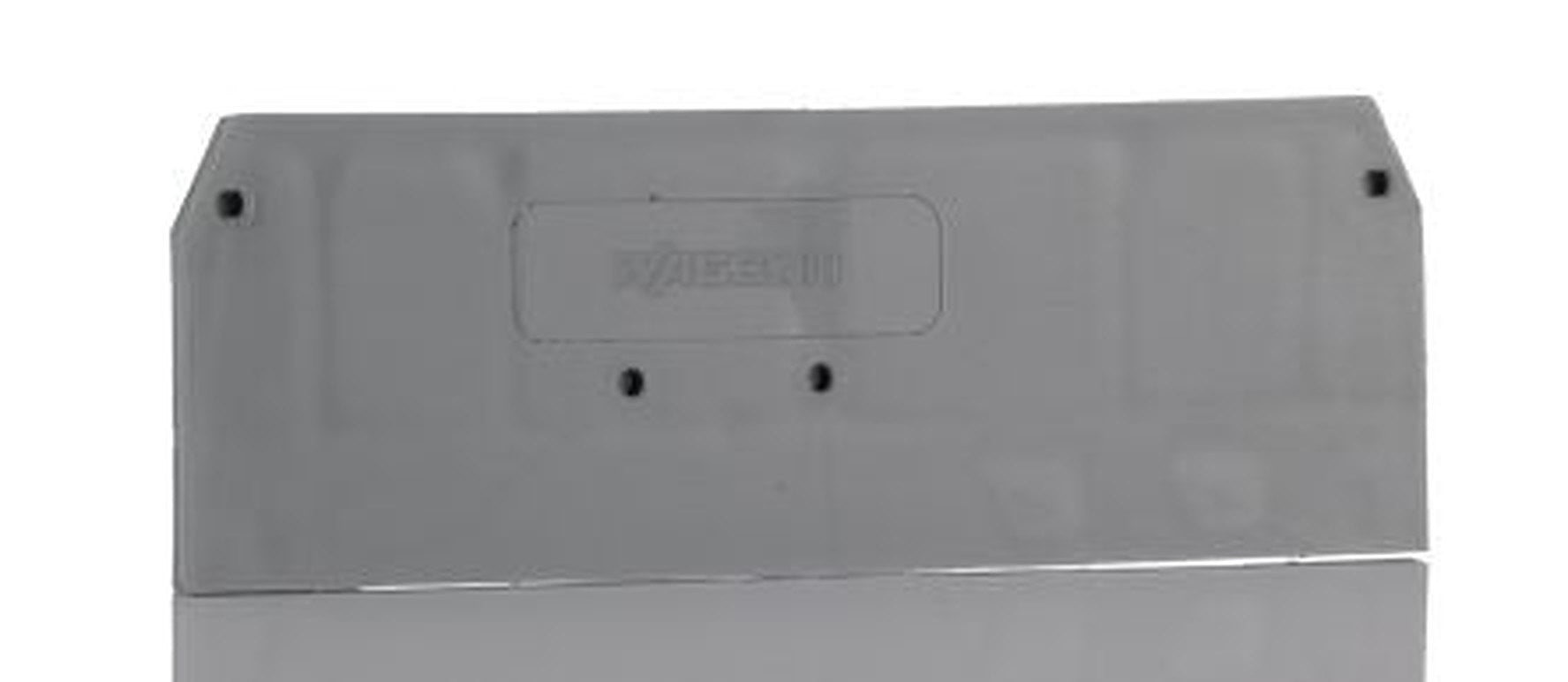 WAGO 280 Series End & Intermediate Plate for Use with 280 Series Terminal Blocks