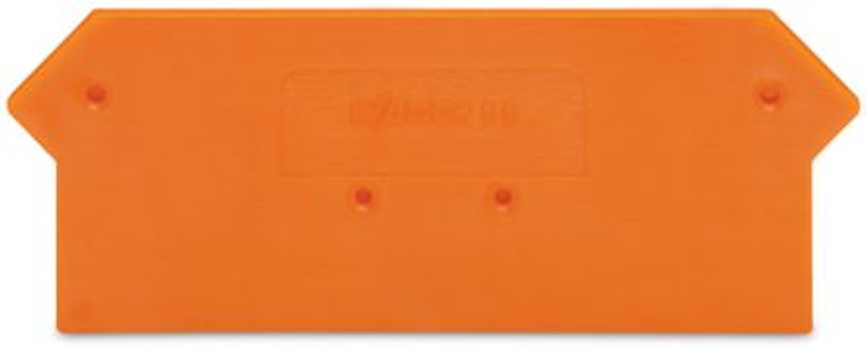 WAGO 280 Series End & Intermediate Plate for Use with Rail Mount Terminal Blocks
