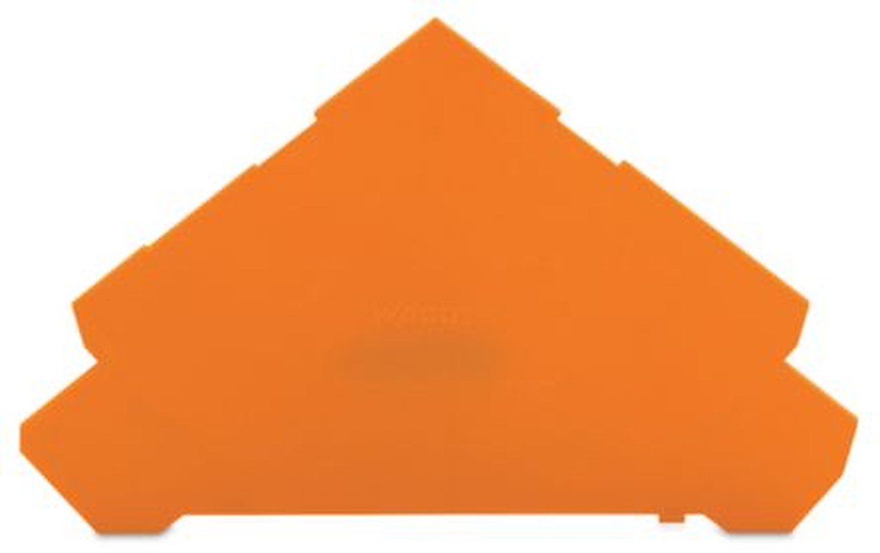 WAGO 280 Series End & Intermediate Plate for Use with Quadruple Deck Terminal Blocks