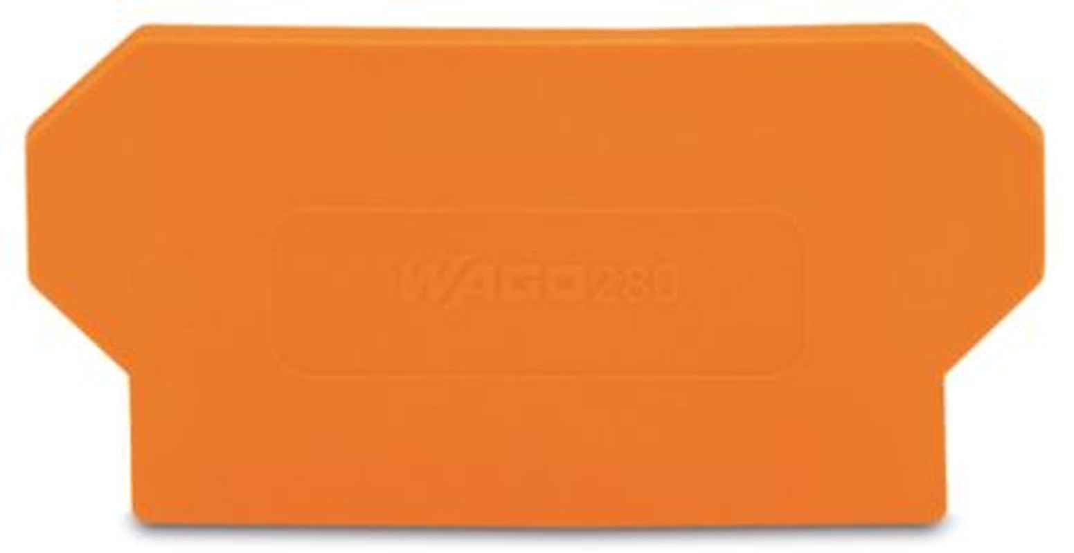 WAGO 280 Series Plate for Use with Rail Mount Terminal Blocks