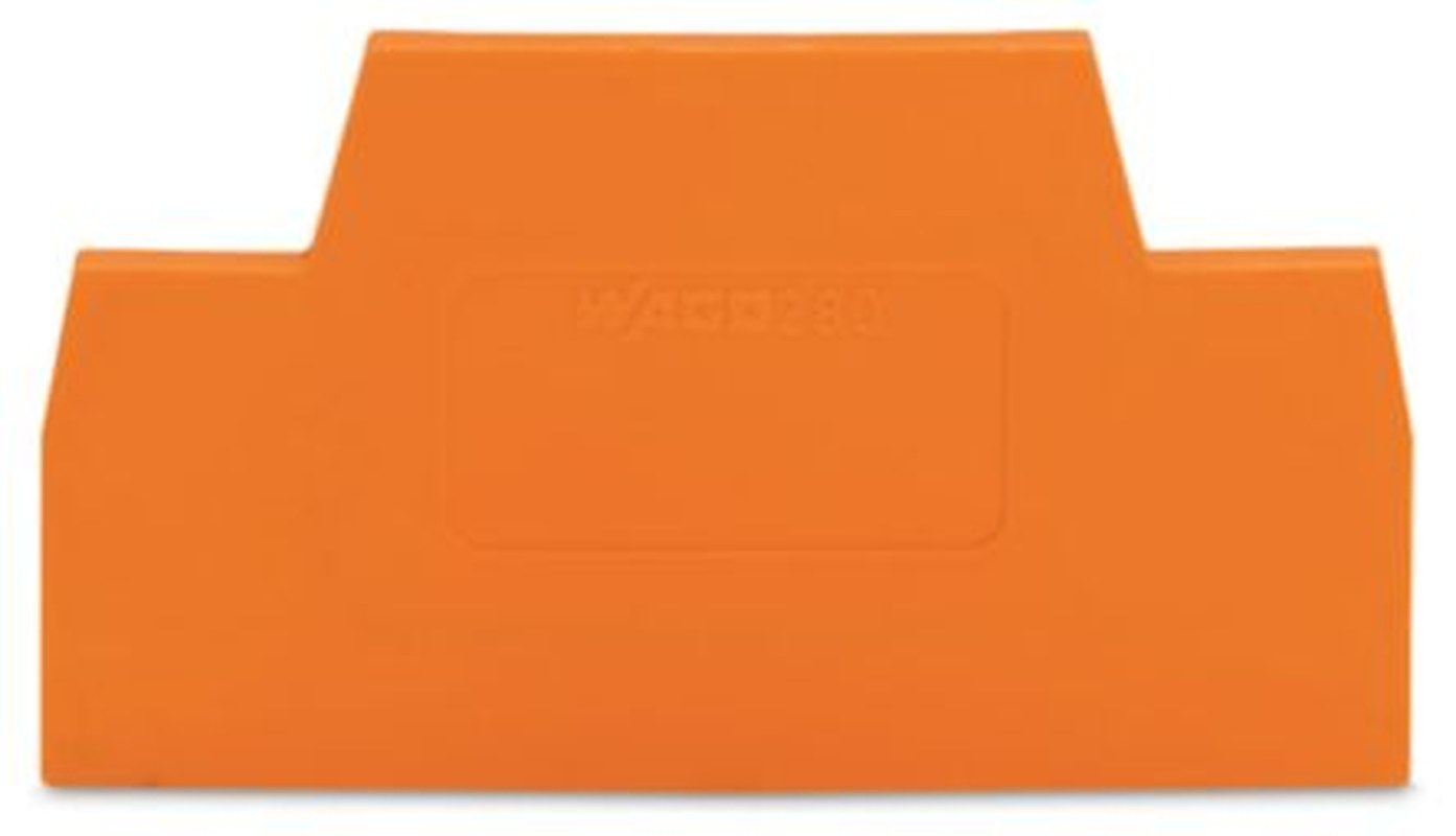 WAGO 280 Series End & Intermediate Plate for Use with Rail Mount Terminal Blocks