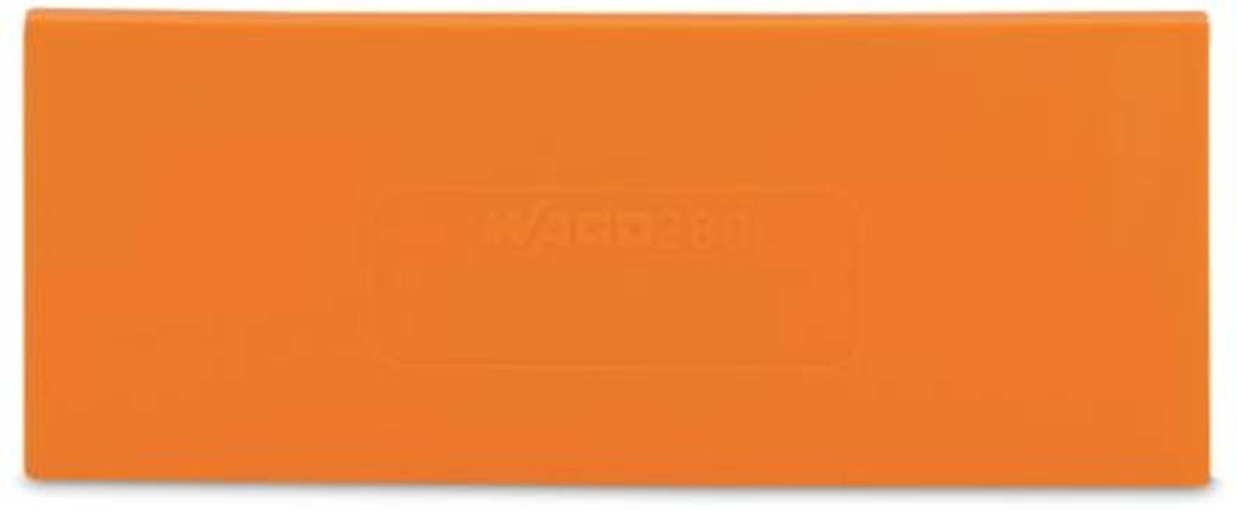 WAGO 280 Series Plate for Use with Rail Mount Terminal Blocks