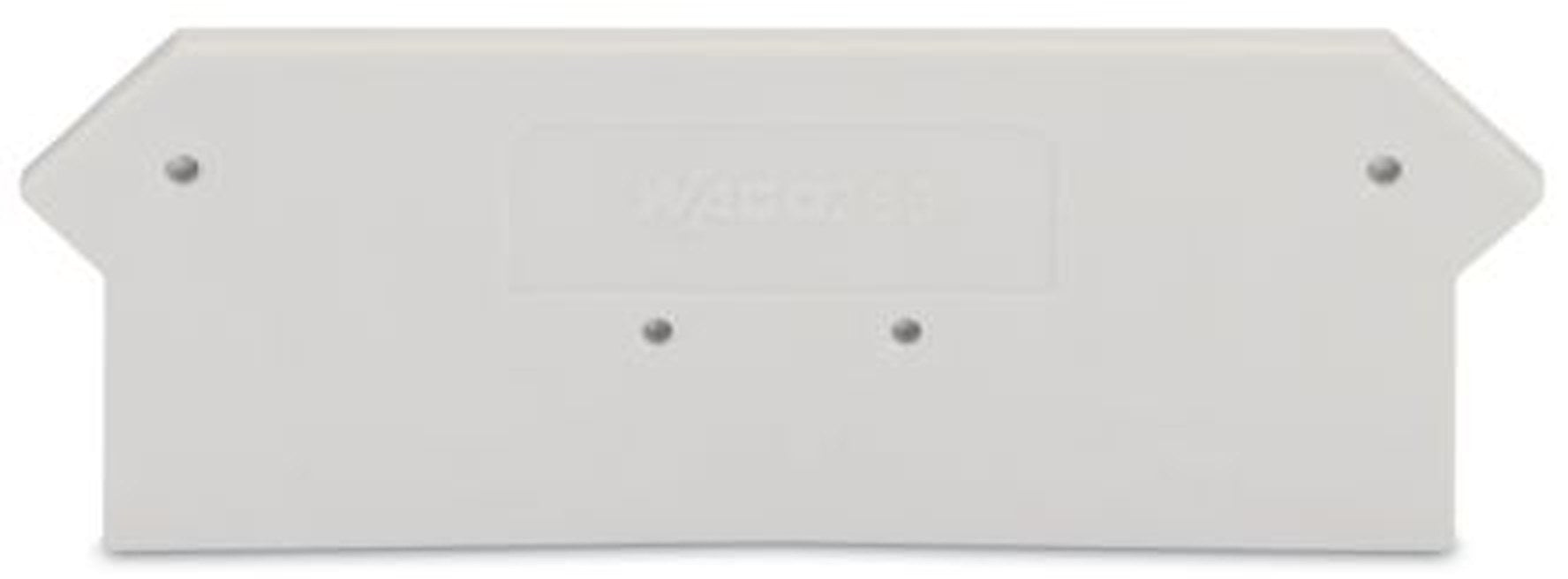 WAGO 280 Series End & Intermediate Plate for Use with Rail Mount Terminal Blocks