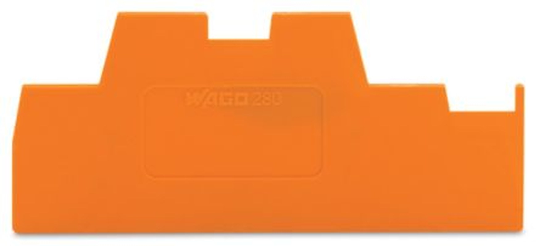 WAGO 280 Series Intermediate Plate for Use with Rail Mount Terminal Blocks