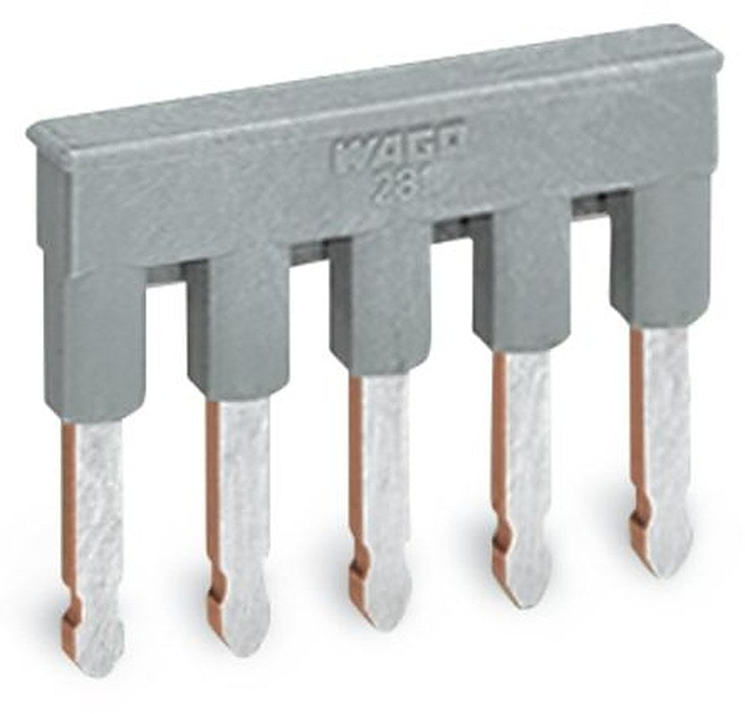 WAGO 280 Series Jumper for Use with Rail Mount Terminal Blocks