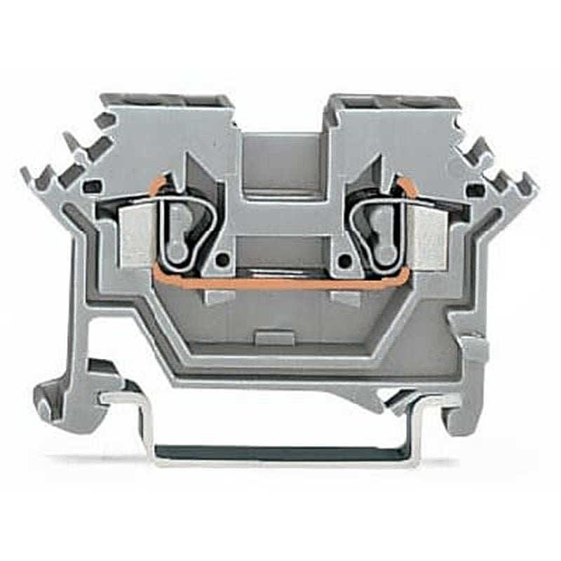 WAGO 280-601 280 Series Terminal Block Grey, 2.5mm², 3-Level, Cage Clamp