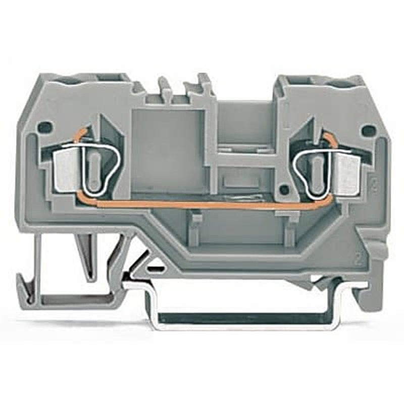 WAGO 280-905-1 280 Series Terminal Block Black, 2.5mm², 2-Level, Cage Clamp