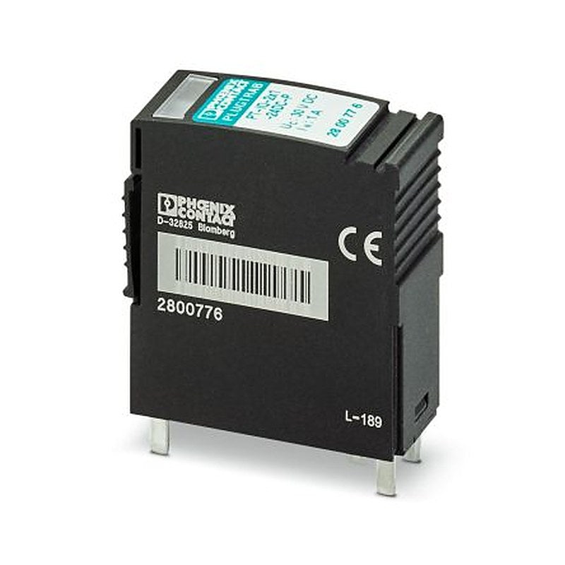 Phoenix Contact, PT Surge Protection Plug 24V dc Maximum Voltage Rating 20 A Maximum Surge Current