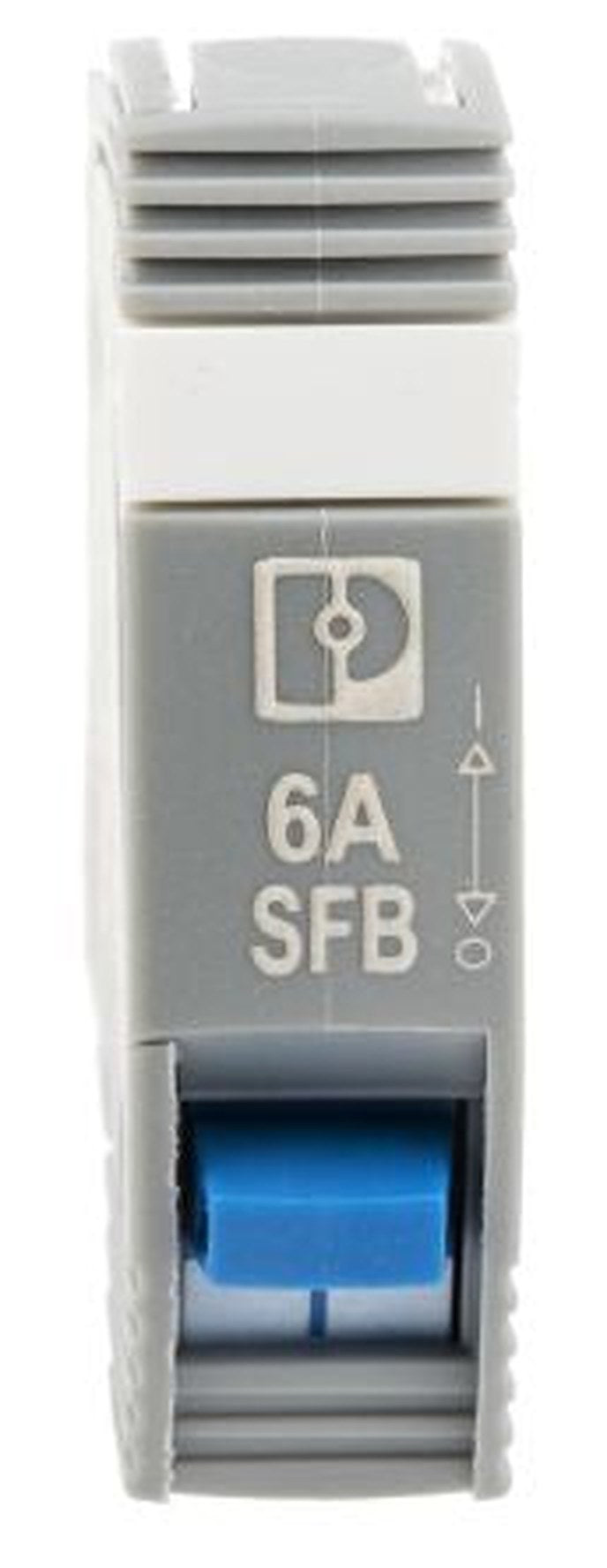 Phoenix Contact TRABTECH CB TM1 6A SFB P Thermal Circuit Breaker - 1-Pole, Base, 6A Current Rating, 277V ac, 50 V dc