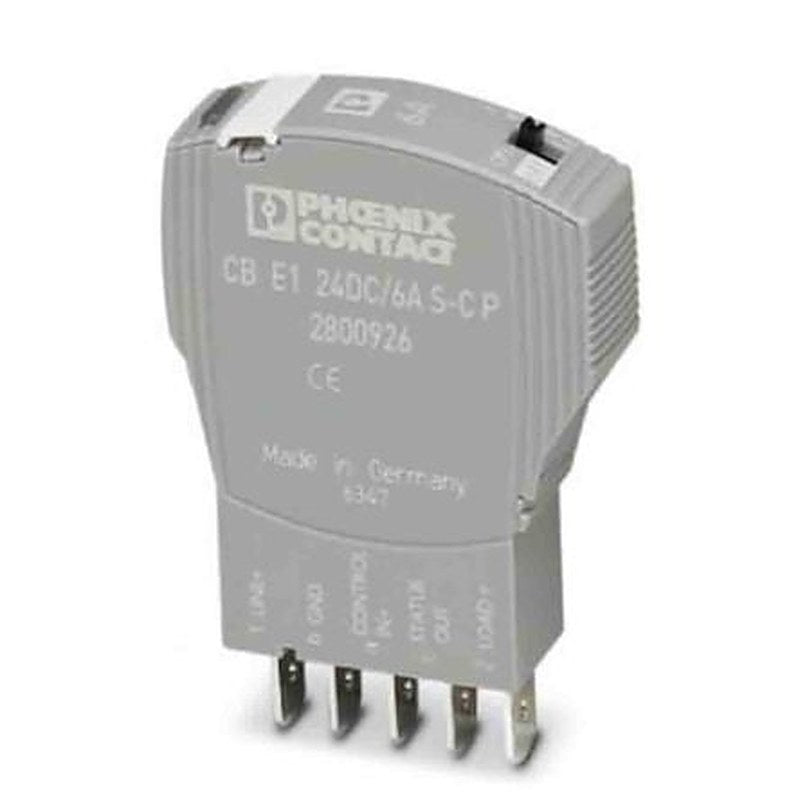 Phoenix Contact CB E1 Electronic Circuit Breaker 6A 24V, DIN Rail