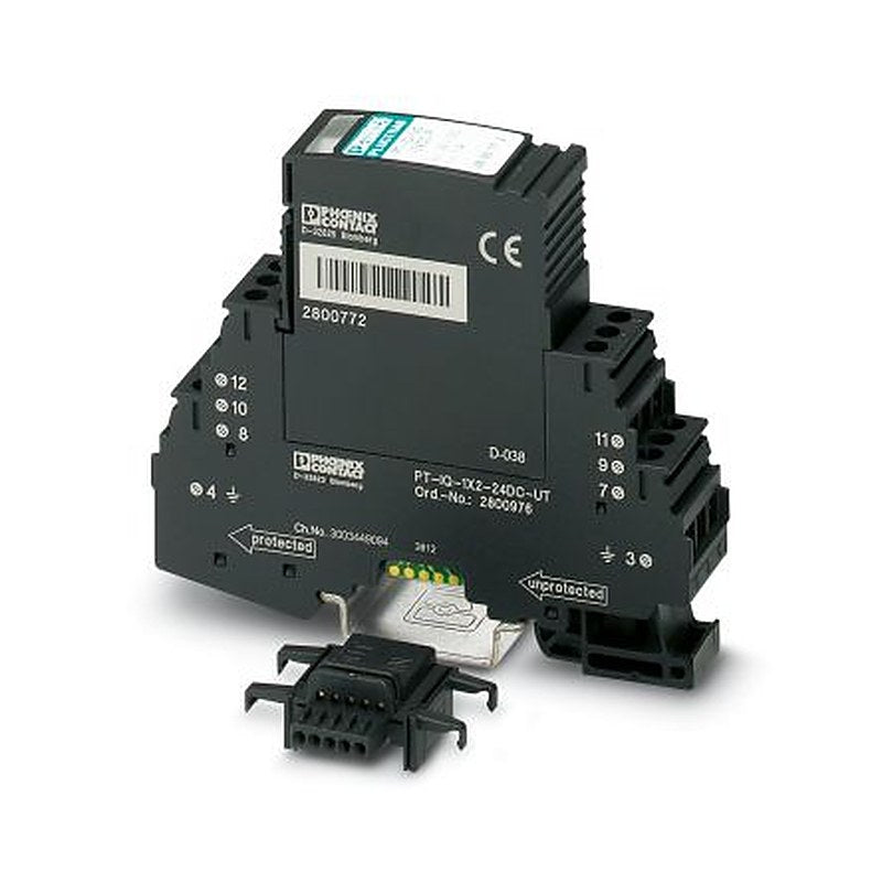 Phoenix Contact Surge Protector, 20 kA, 30 V, DIN Rail