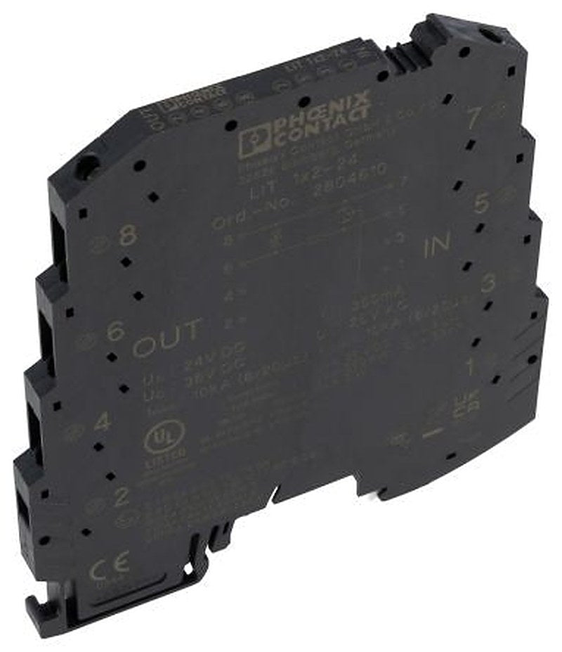Phoenix Contact, LIT 1X2-24 Surge Protector 24V dc Maximum Voltage Rating 20 kA Maximum Surge Current Surge Arrester