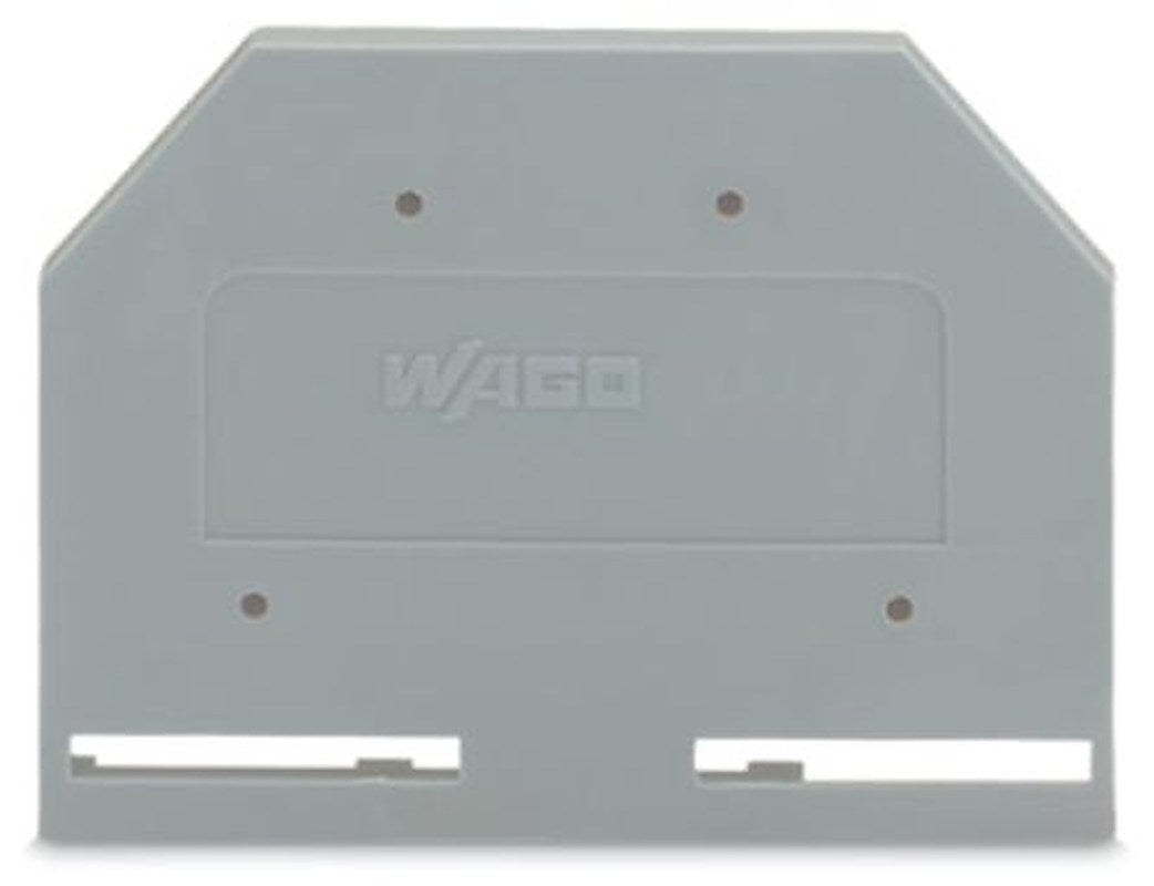 WAGO 281 Series End & Intermediate Plate for Use with Rail Mount Terminal Blocks