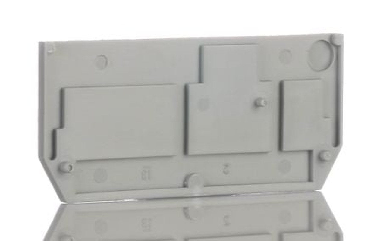 WAGO 281 Series End & Intermediate Plate for Use with 281 Series Terminal Blocks