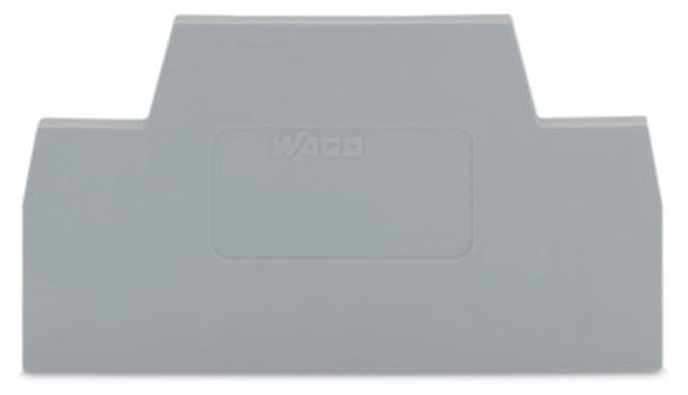 WAGO 281 Series End & Intermediate Plate for Use with Rail Mount Terminal Blocks