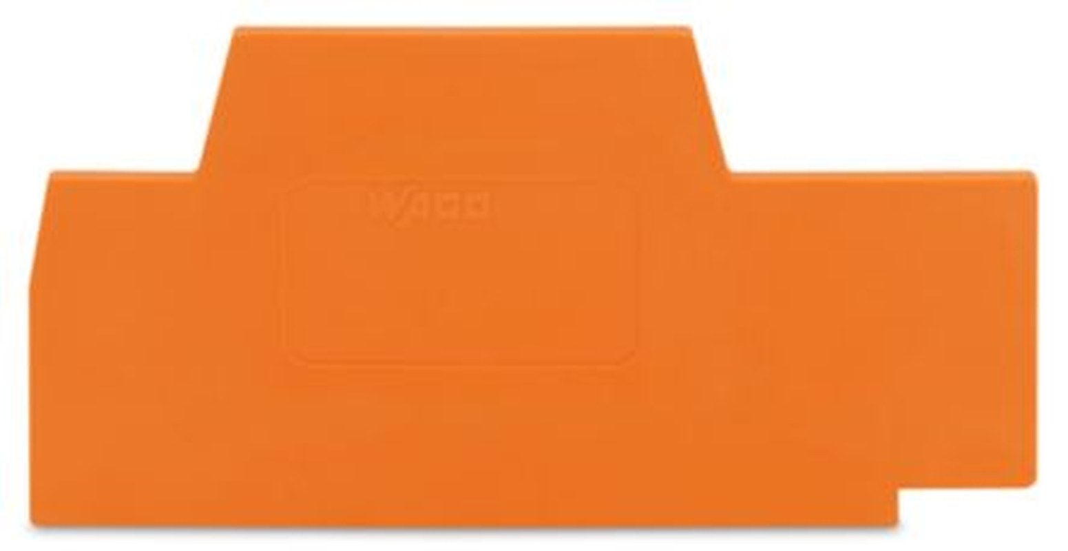 WAGO 281 Series End & Intermediate Plate for Use with Rail Mount Terminal Blocks