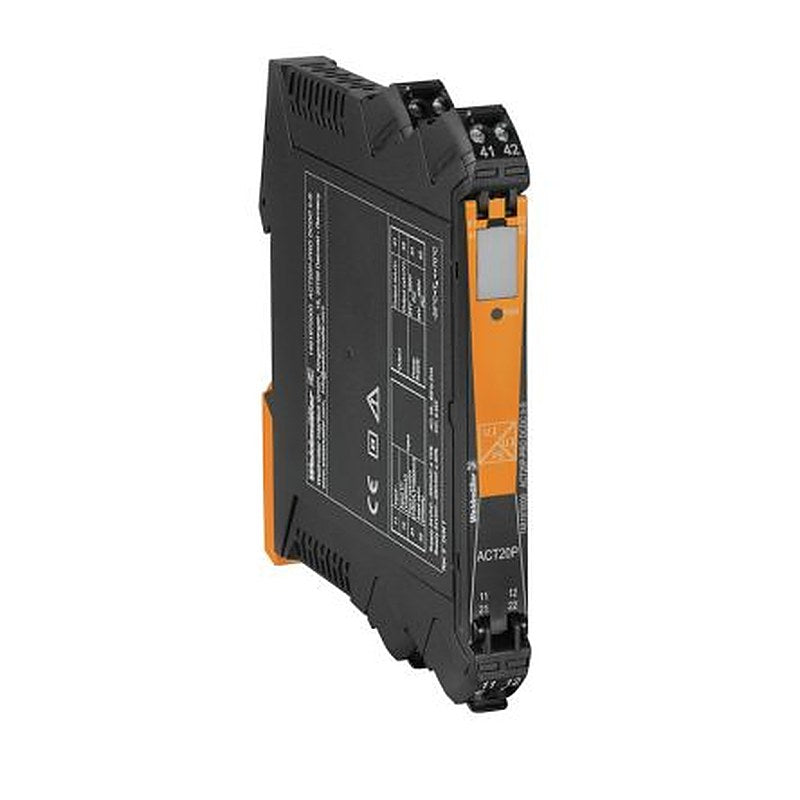 Weidmüller ACT20P Series Signal Converter, Universal Input, Universal Output, 24V dc Supply, IECEx, ATEX