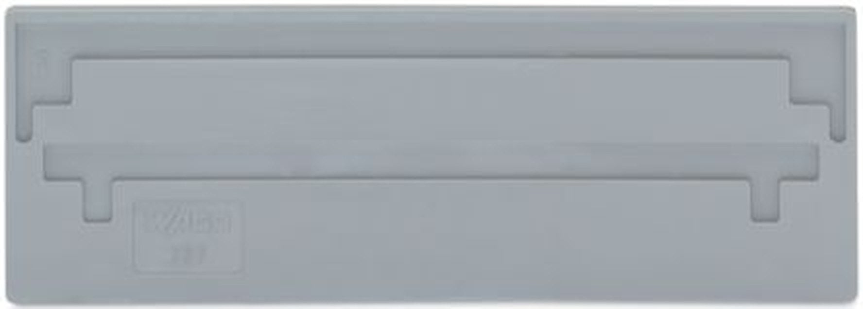 WAGO 282 Series Plate for Use with Rail Mount Terminal Blocks