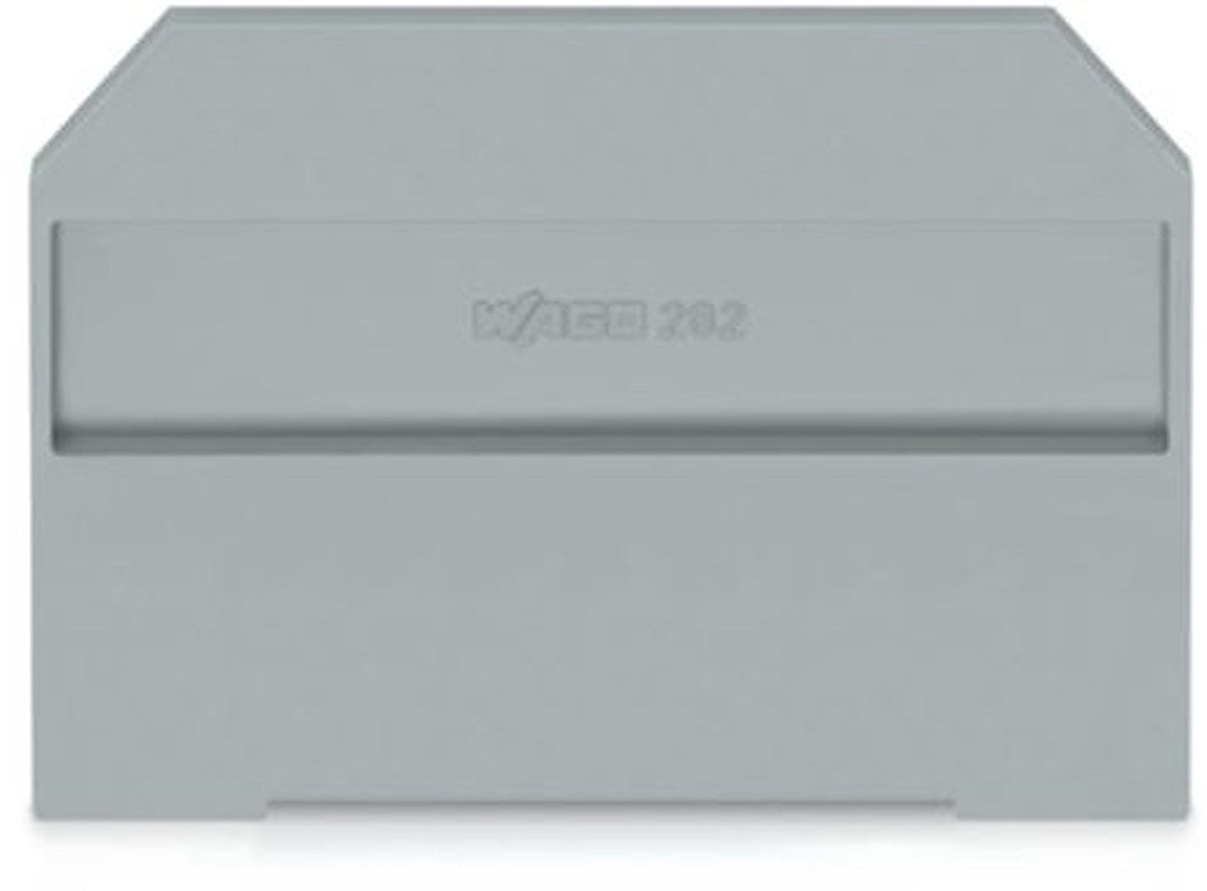 WAGO 282 Series End & Intermediate Plate for Use with Rail Mount Terminal Blocks