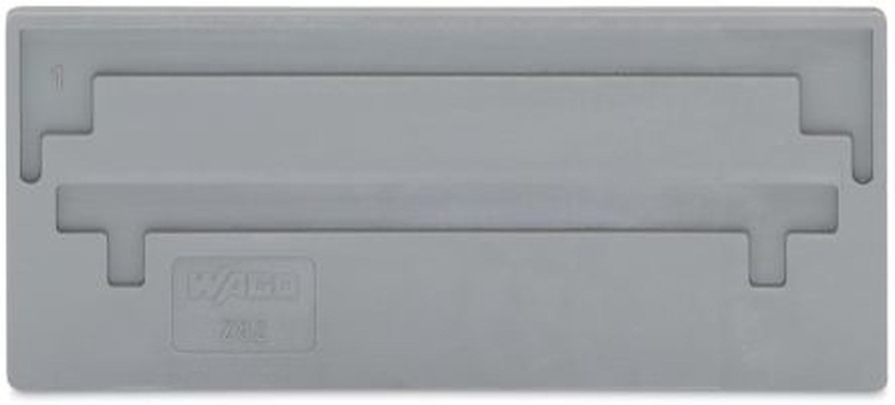 WAGO 282 Series Plate for Use with Rail Mount Terminal Blocks