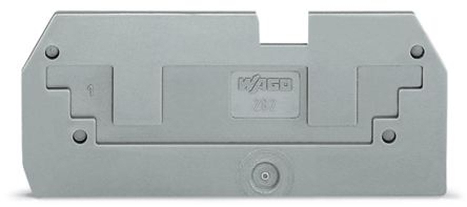 WAGO 282 Series Cover Plate for Use with Terminal Block 282-901
