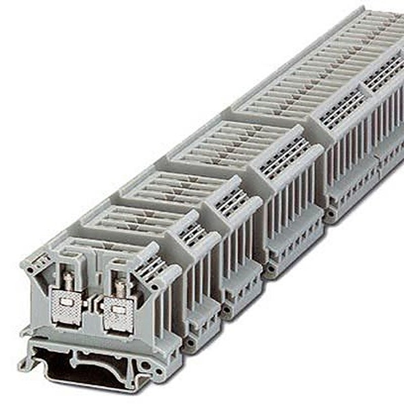 Phoenix Contact 2820149 URELG Series DIN Rail Terminal Block Grey, 0.2mm², 4 mm², Screw