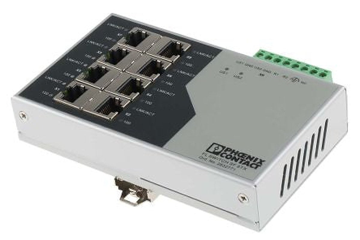 Phoenix Contact Unmanaged 8 Port Ethernet Switch