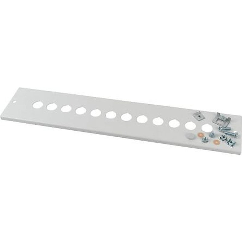 Eaton Steel Powder Coated Cover, 110mm W, 350 mm L for Use with Enclosure