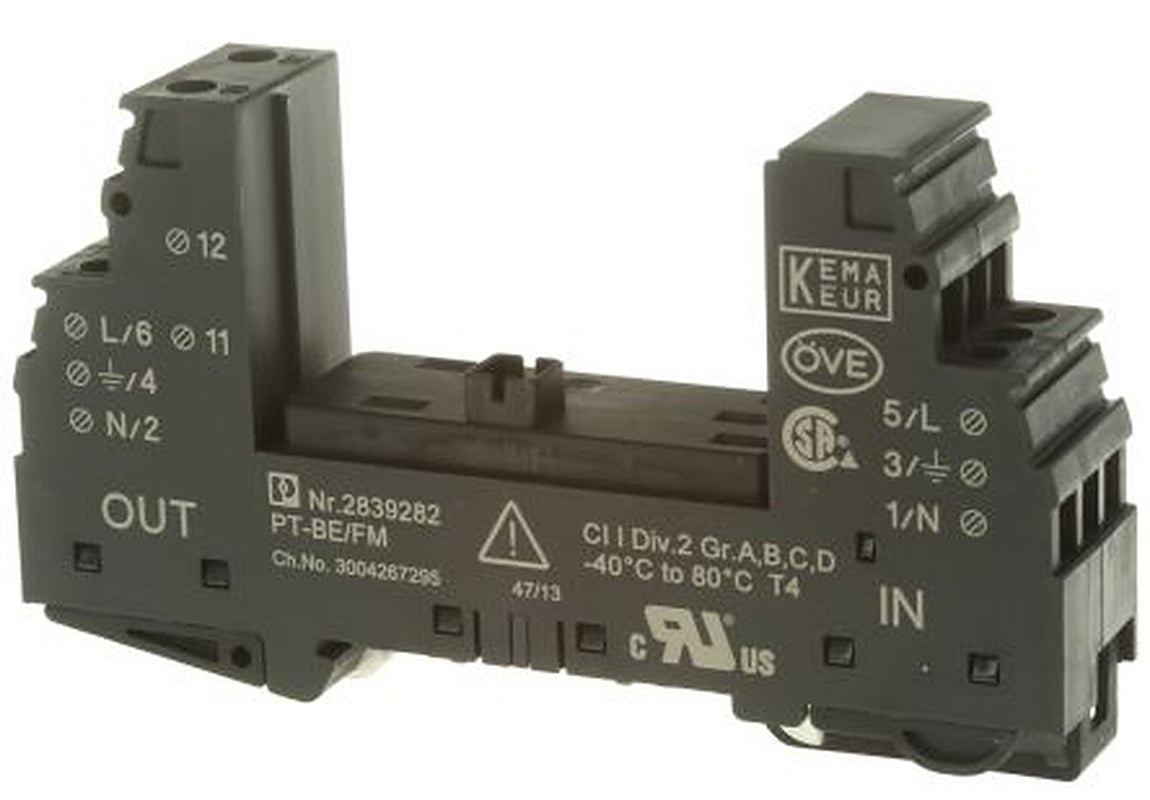 Phoenix Contact Surge Suppressor Unit, DIN Rail
