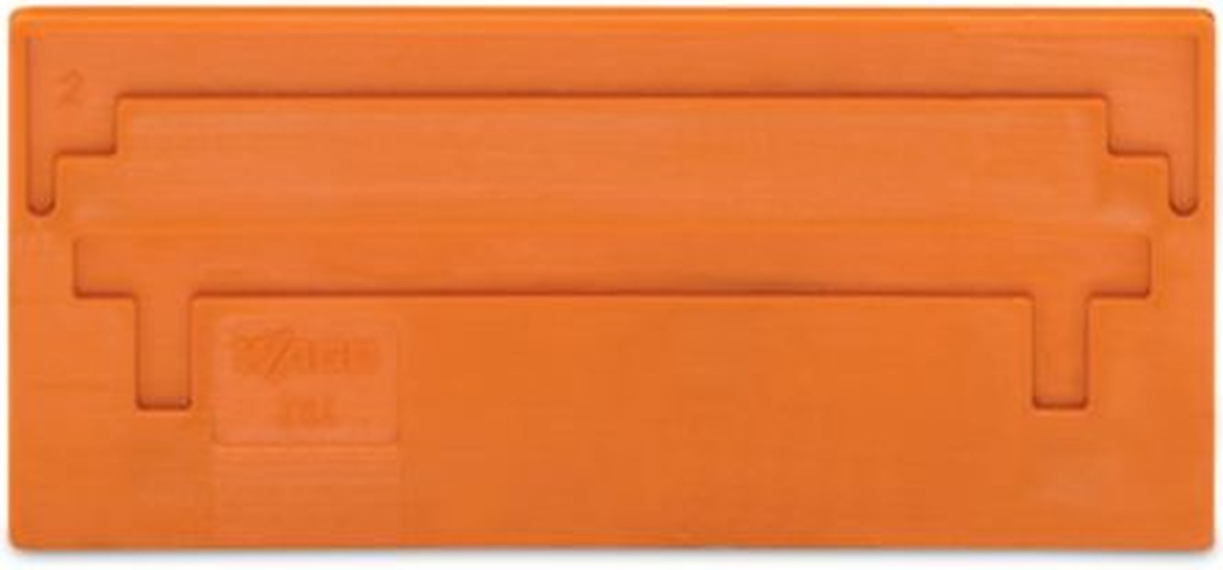 WAGO 284 Series Plate for Use with Rail Mount Terminal Blocks